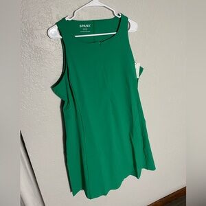 SPANX Vibrant Green Shaping Dress
